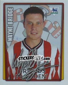 Sticker Wayne Bridge - Premier League Inglese 2001-2002 - Merlin