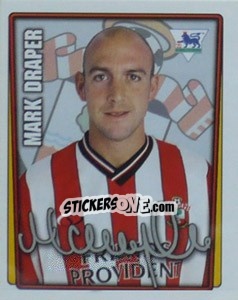 Cromo Mark Draper - Premier League Inglese 2001-2002 - Merlin