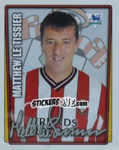 Sticker Matthew Le Tissier - Premier League Inglese 2001-2002 - Merlin