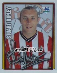 Sticker Stuart Ripley - Premier League Inglese 2001-2002 - Merlin