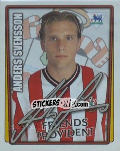 Sticker Anders Svensson - Premier League Inglese 2001-2002 n. 363 - Merlin