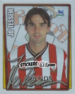 Sticker Jo Tessem - Premier League Inglese 2001-2002 - Merlin
