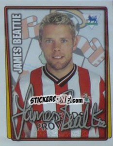 Cromo James Beattie - Premier League Inglese 2001-2002 n. 365 - Merlin