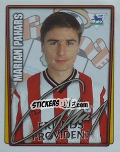 Sticker Marian Pahars - Premier League Inglese 2001-2002 - Merlin