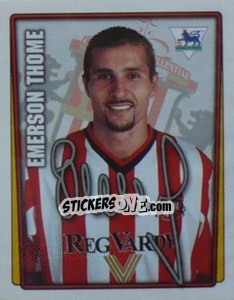Sticker Emerson Thome - Premier League Inglese 2001-2002 - Merlin