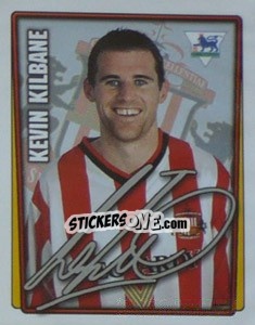 Sticker Kevin Kilbane - Premier League Inglese 2001-2002 n. 381 - Merlin