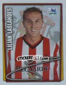 Sticker Lilian Laslandes - Premier League Inglese 2001-2002 n. 386 - Merlin
