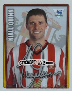 Sticker Nail Quinn - Premier League Inglese 2001-2002 - Merlin