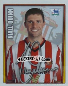 Sticker Nail Quinn - Premier League Inglese 2001-2002 n. 388 - Merlin