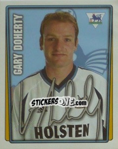Sticker Gary Doherty - Premier League Inglese 2001-2002 n. 394 - Merlin