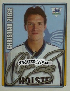 Sticker Christian Ziege - Premier League Inglese 2001-2002 - Merlin