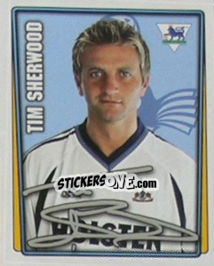 Sticker Tim Sherwood - Premier League Inglese 2001-2002 - Merlin