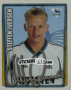 Cromo Steffen Iversen - Premier League Inglese 2001-2002 n. 406 - Merlin