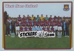 Sticker Team Photo - Premier League Inglese 2001-2002 n. 410 - Merlin