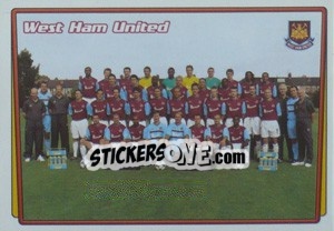 Sticker Team Photo - Premier League Inglese 2001-2002 - Merlin