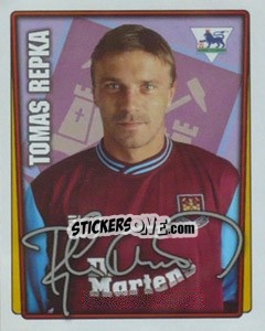 Cromo Tomas Repka - Premier League Inglese 2001-2002 - Merlin