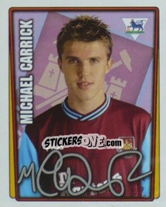 Sticker Michael Carrick - Premier League Inglese 2001-2002 n. 420 - Merlin
