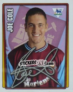 Figurina Joe Cole - Premier League Inglese 2001-2002 - Merlin