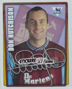 Sticker Don Hutchison