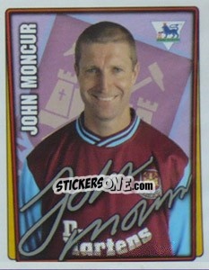 Sticker John Moncur - Premier League Inglese 2001-2002 - Merlin