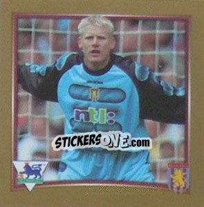 Sticker Peter Schmeichel (Aston Villa) - Premier League Inglese 2001-2002 - Merlin