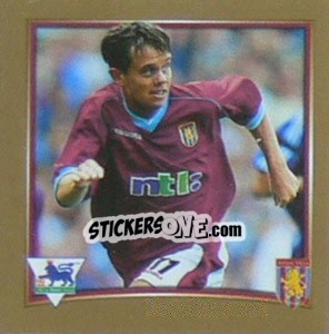 Figurina Lee Hendrie (Aston Villa) - Premier League Inglese 2001-2002 n. W7 - Merlin
