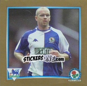 Sticker Henning Berg (Blackburn Rovers) - Premier League Inglese 2001-2002 n. W9 - Merlin