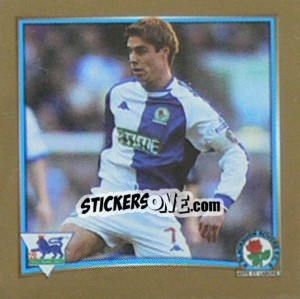 Sticker Garry Flitcroft (Blackburn Rovers) - Premier League Inglese 2001-2002 n. W10 - Merlin