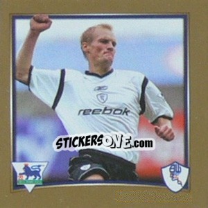 Sticker Per Frandsen (Bolton Wanderers) - Premier League Inglese 2001-2002 n. W14 - Merlin