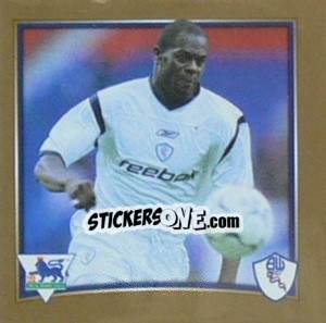 Figurina Michael Ricketts (Bolton Wanderers) - Premier League Inglese 2001-2002 - Merlin