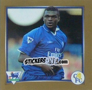 Sticker Marcel Desailly (Chelsea) - Premier League Inglese 2001-2002 n. W21 - Merlin