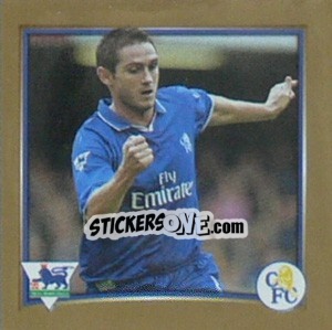 Sticker Frank Lampard (Chelsea) - Premier League Inglese 2001-2002 n. W22 - Merlin