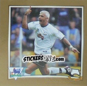 Sticker Fabrizio Ravanelli (Derby County) - Premier League Inglese 2001-2002 n. W28 - Merlin