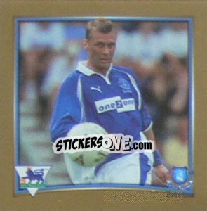 Sticker Duncan Ferguson (Everton) - Premier League Inglese 2001-2002 n. W32 - Merlin