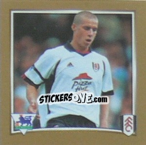 Sticker Sean Davis (Fulham) - Premier League Inglese 2001-2002 n. W34 - Merlin
