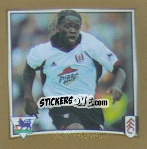Figurina Louis Saha (Fulham) - Premier League Inglese 2001-2002 - Merlin