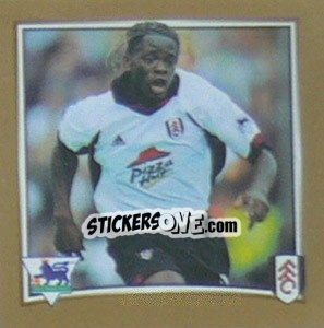 Sticker Louis Saha (Fulham) - Premier League Inglese 2001-2002 n. W35 - Merlin