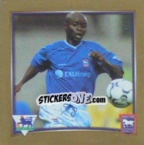 Sticker Finidi George (Ipswoch Town) - Premier League Inglese 2001-2002 n. W39 - Merlin