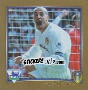 Sticker Rio Ferdinand (Leeds United) - Premier League Inglese 2001-2002 n. W41 - Merlin