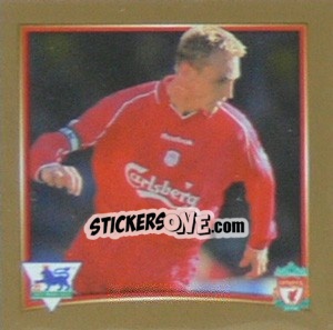 Cromo Sami Hyypia (Liverpool) - Premier League Inglese 2001-2002 - Merlin