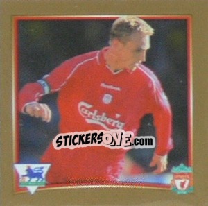 Cromo Sami Hyypia (Liverpool) - Premier League Inglese 2001-2002 n. W49 - Merlin