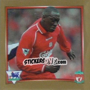 Figurina Emile Heskey (Liverpool) - Premier League Inglese 2001-2002 - Merlin