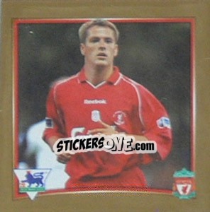 Figurina Michael Owen (Liverpool) - Premier League Inglese 2001-2002 - Merlin