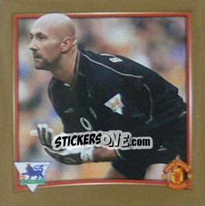 Sticker Fabien Barthez (Manchester United) - Premier League Inglese 2001-2002 n. W53 - Merlin