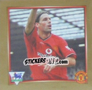 Cromo Ruud Van Nistelrooy (Manchester United) - Premier League Inglese 2001-2002 - Merlin