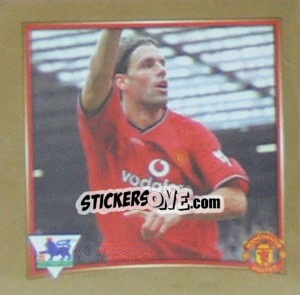 Sticker Ruud Van Nistelrooy (Manchester United) - Premier League Inglese 2001-2002 n. W56 - Merlin