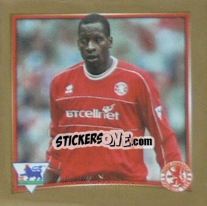 Sticker Ugo Ehiogu (Middlesbrough) - Premier League Inglese 2001-2002 n. W58 - Merlin