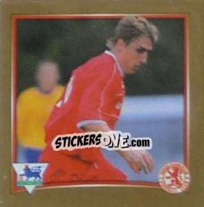 Sticker Alen Boksic (Middlesbrough) - Premier League Inglese 2001-2002 n. W60 - Merlin