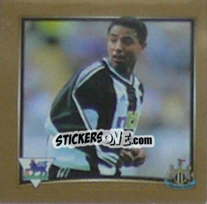 Cromo Nolberto Solano (Newcastle United) - Premier League Inglese 2001-2002 - Merlin