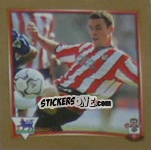 Sticker Wayne Bridge (Southampton) - Premier League Inglese 2001-2002 - Merlin